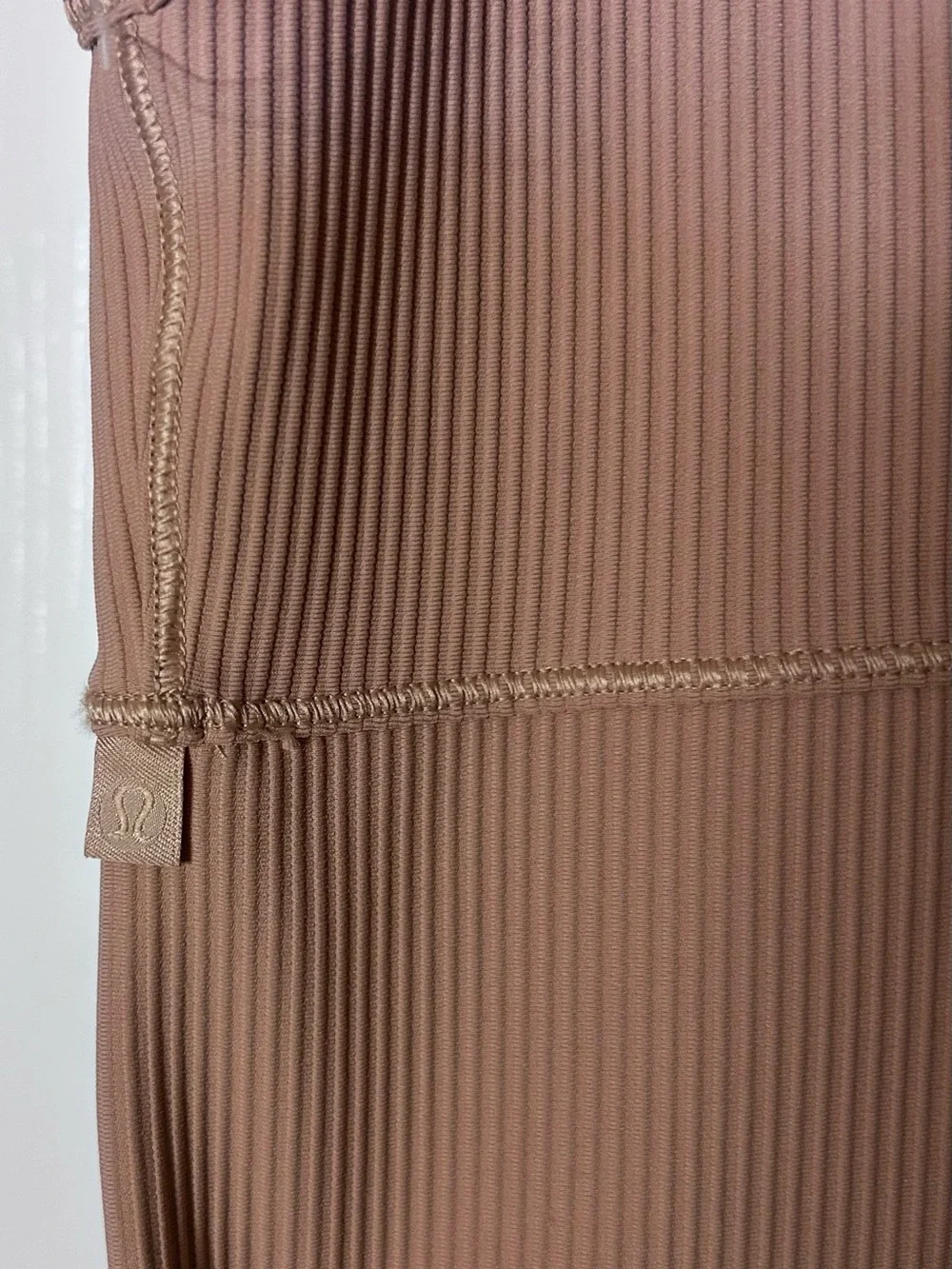 NWOT Lululemon Power Pivot Ribbed Tank Top- Pink Clay/ Size 0